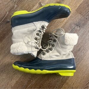 Sperry for J.Crew Shearwater duck boots